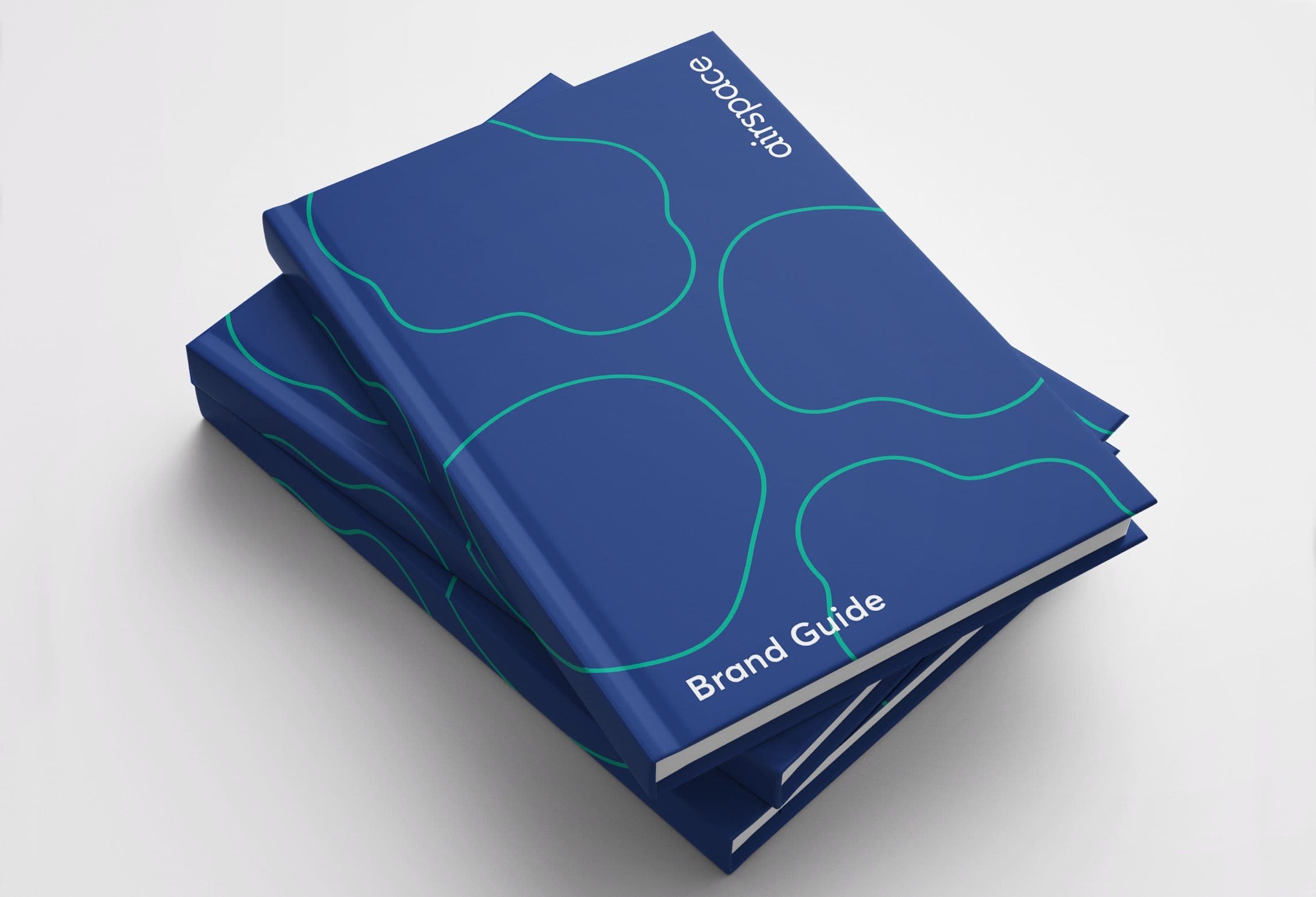 Airspace brandbook in a 3D mockup