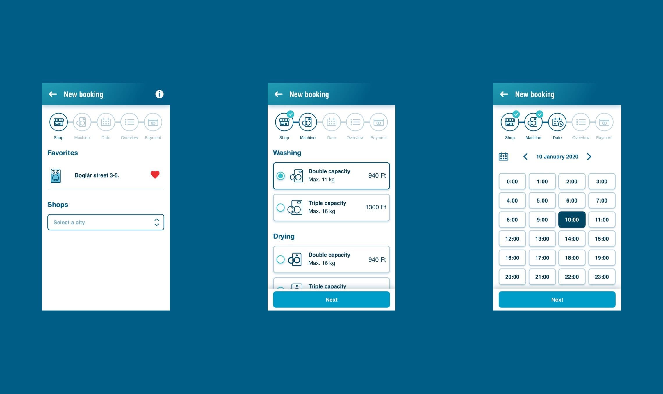 Bubbles Mobile Screens