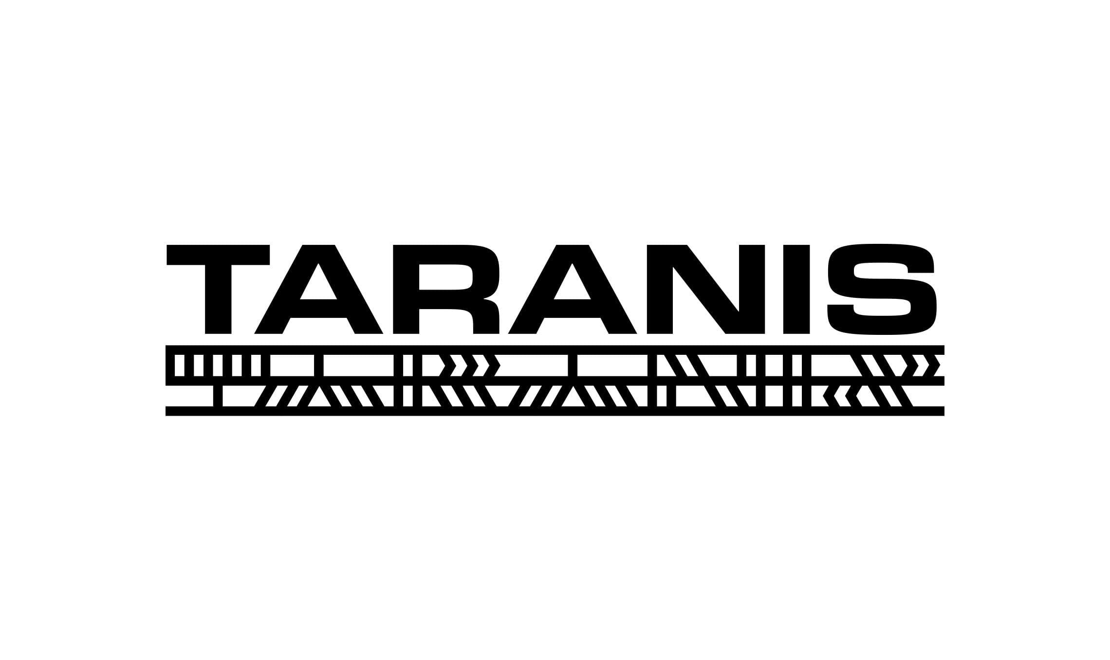 Taranis logo on white background