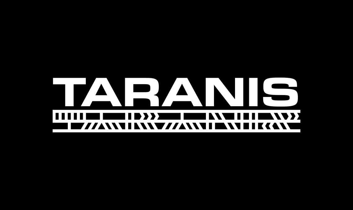Taranis logo black background