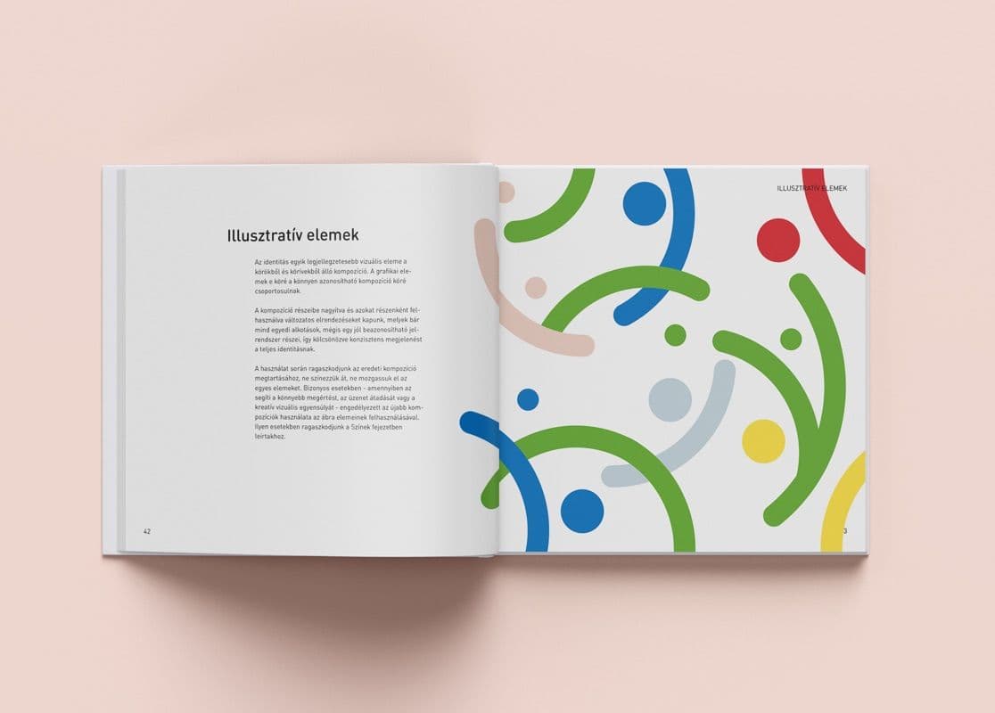 Inner pages of the Viapan Brand Book