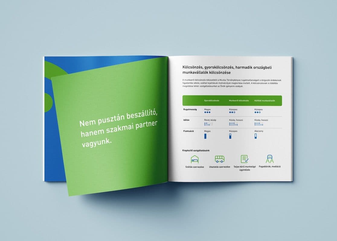 Inner pages of the redesigned Viapan Brochure