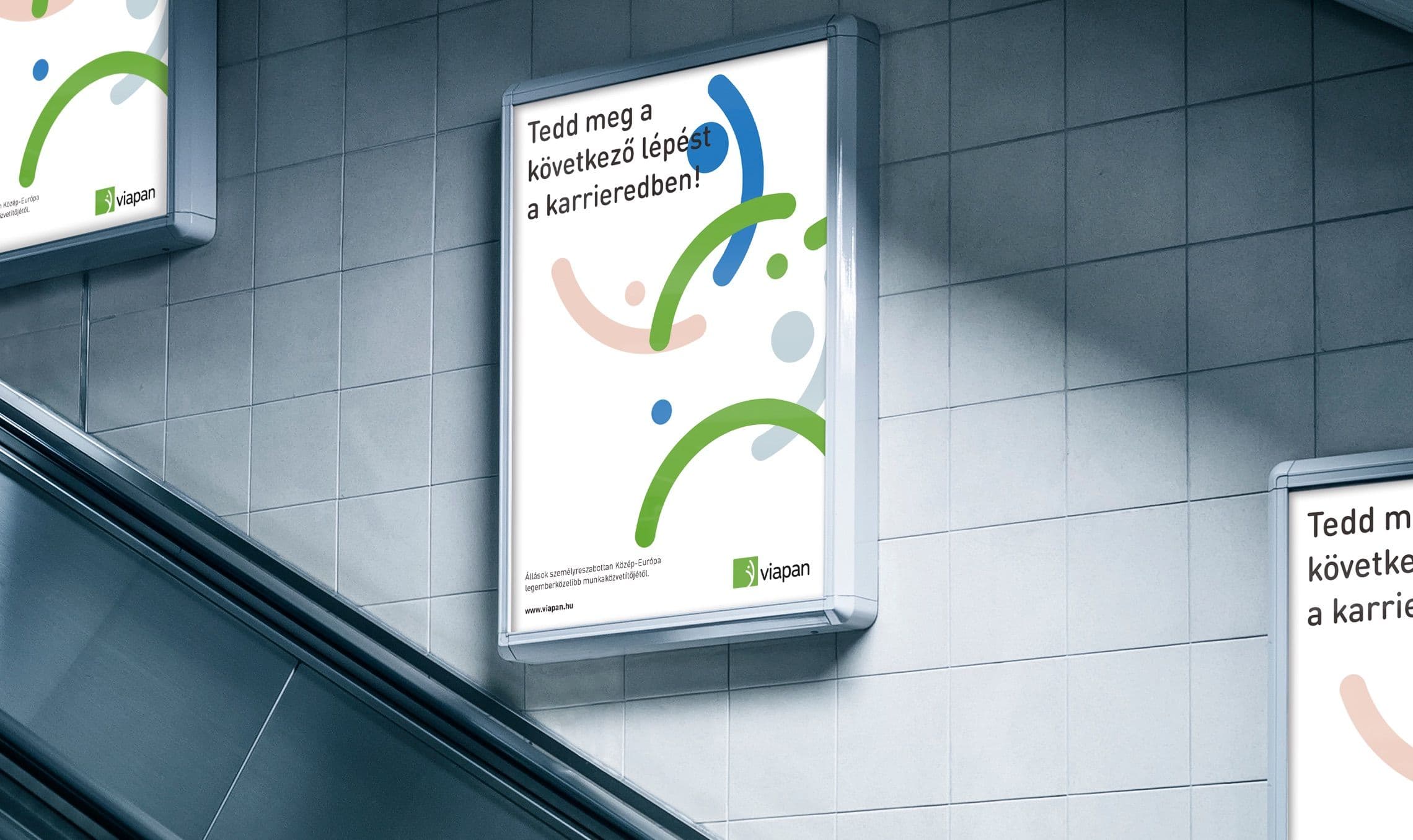 Viapan Rebrand Metro Citylight Mockup